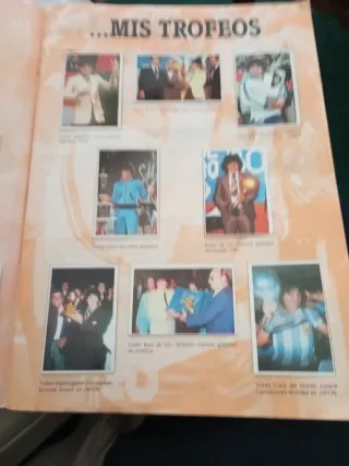 Album cromos Maradona Liga 1984-85