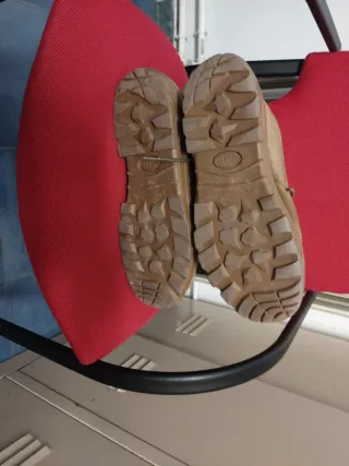 Botas militares marrones/oliva talla 44