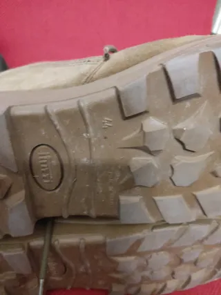 Botas militares marrones/oliva talla 44