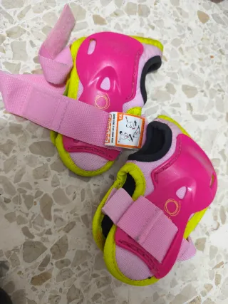 Patines en línea infantiles rosas