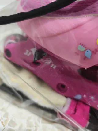 Patines en línea infantiles rosas