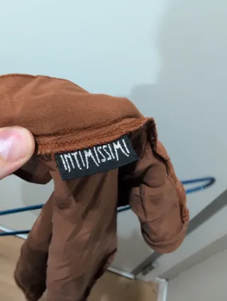 Blusa marrón tirantes