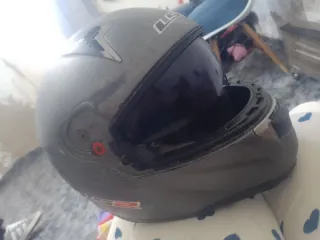 Casco Moto LS2 Gris