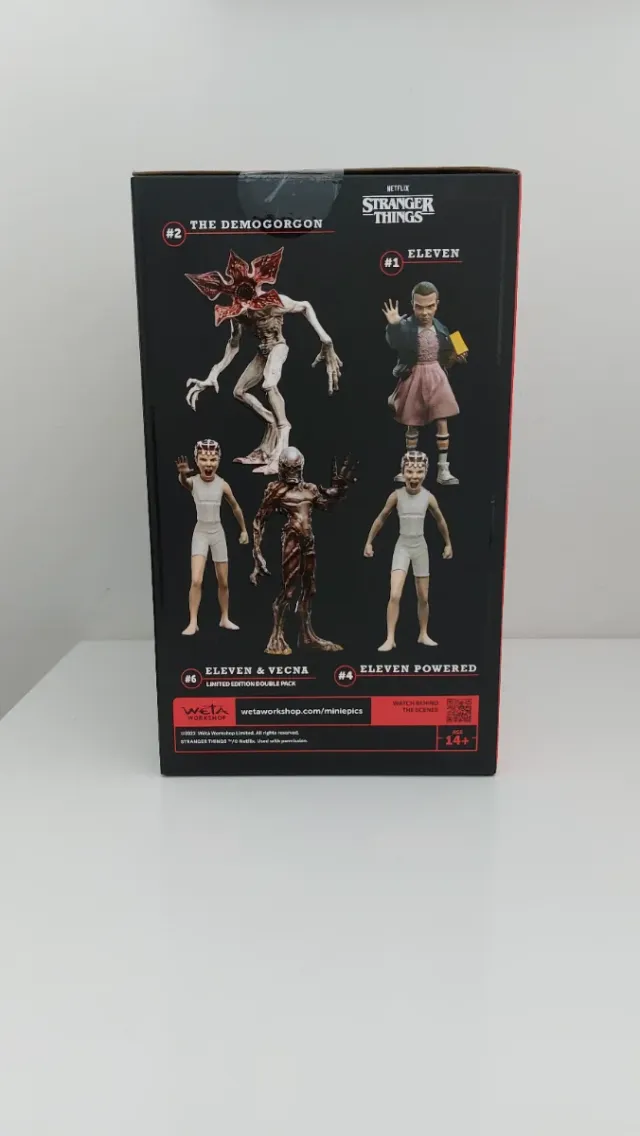 Figura Vecna Stranger Things precintada.