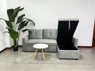 ULTIMOS!! Chaiselongue convertible en cama gris