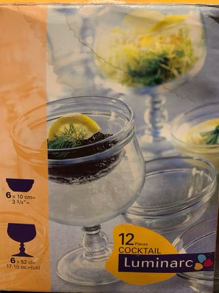 Copas y cuencos Luminarc 5 uds. cóctel Cristal