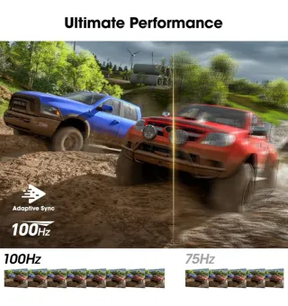 NUEVO Monitor Curvo KOORUI 24° Pulgadas FHD 100Hz