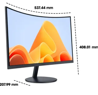 NUEVO Monitor Curvo KOORUI 24° Pulgadas FHD 100Hz