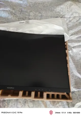 NUEVO Monitor Curvo KOORUI 24° Pulgadas FHD 100Hz