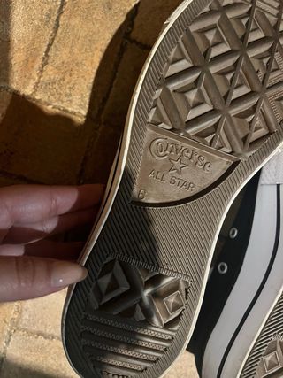 Converse All Star leopardo negras