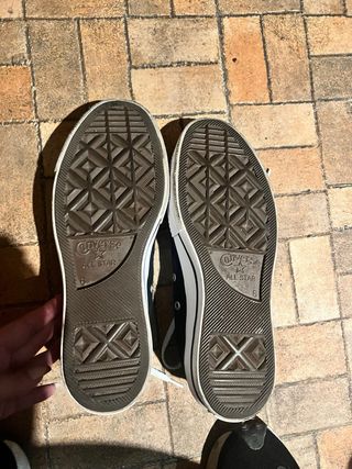 Converse All Star leopardo negras