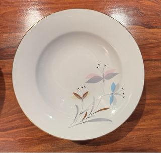 Vajilla de porcelana pintada a mano de 1966