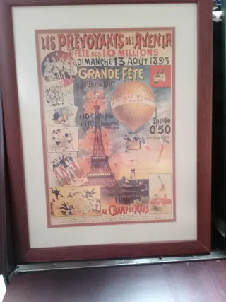 2 Carteles Vintage París: Moulin Rouge