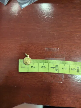 Mini Medalla San José Oro 18k