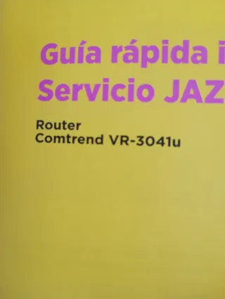 Adaptador de Corriente router Comtrend VR3041U