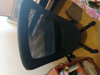 Silla de escritorio negra