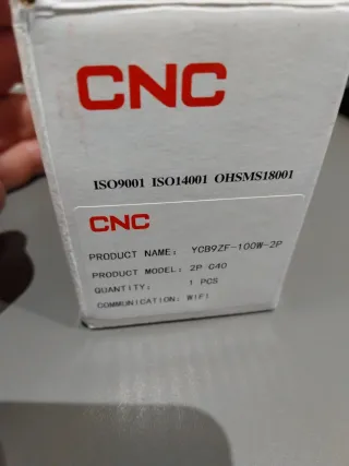 Interruptor diferencial inteligente control WiFi