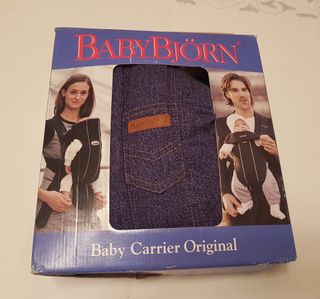 Mochila Portabebés BabyBjörn Tejido Vaquero