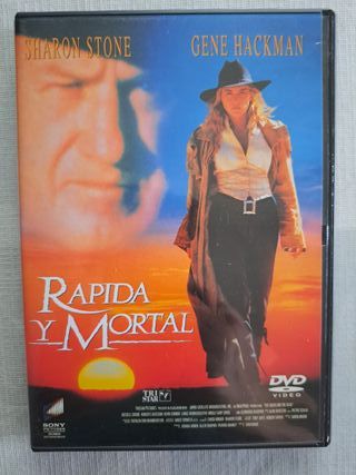 DVD RAPIDA Y MORTAL Sharon Stone
