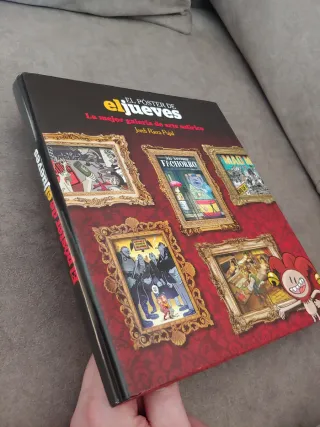 Libro El Jueves con ilustración y firma dentro