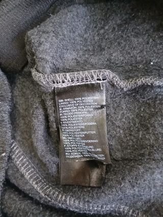 the north face pile zip woman size XS black