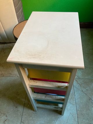 Mueble auxiliar madera 3 cajones