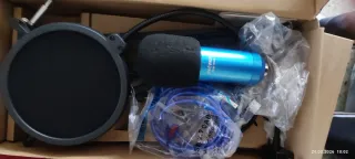 Micrófono Neewer NW-7000 Azul con USB