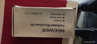 Micrófono Neewer NW-7000 Azul con USB