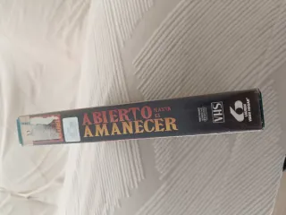 Abierto hasta el Amanecer VHS Edición Videoclub
