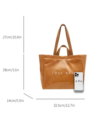 Bolso Tote Bag marrón