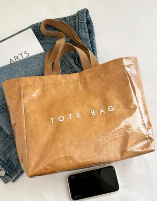 Bolso Tote Bag marrón