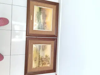 Decoración cuadros madera