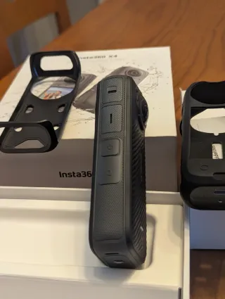 Insta360 X4 8K Cámara 360 Negra