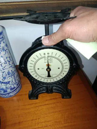 Báscula de cocina vintage