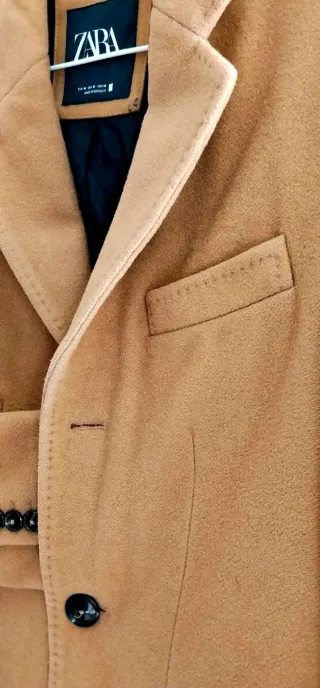 Abrigo Zara Camel