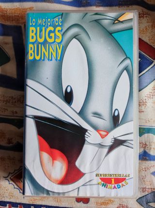 Lote de 7 Películas VHS Infantiles Animadas