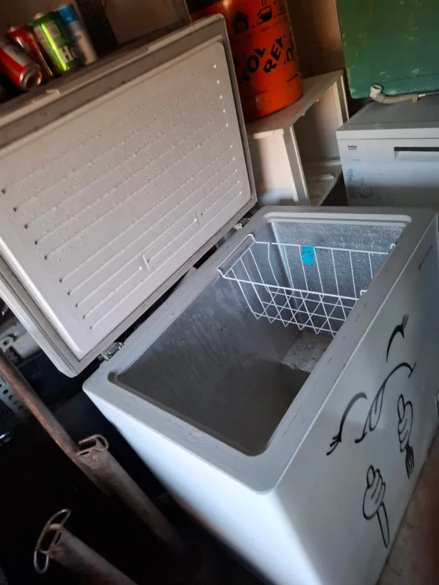 Congelador horizontal blanco