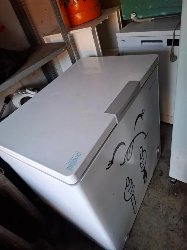 Congelador horizontal blanco