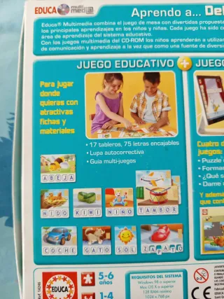 Juego Deletrear Educa 5-6 años CD-ROM