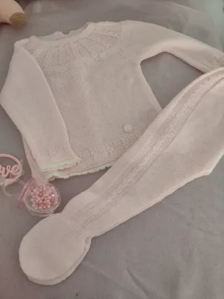 Conjuntos de primavera de polaina bebé