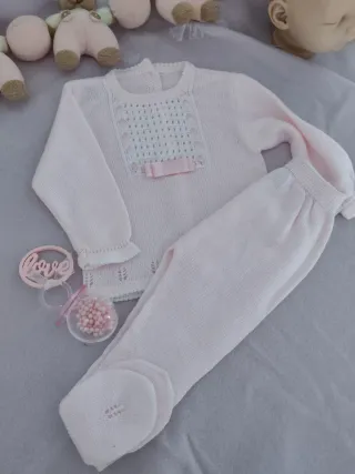 Conjuntos de primavera de polaina bebé