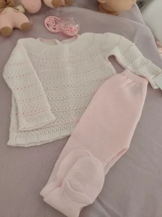 Conjuntos de primavera de polaina bebé