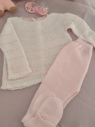 Conjuntos de primavera de polaina bebé