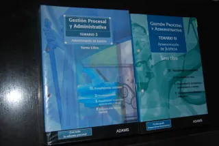 Libros de Gestión procesal y administrativa