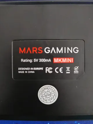 Teclado Mecánico Mars Gaming MKMINI RGB