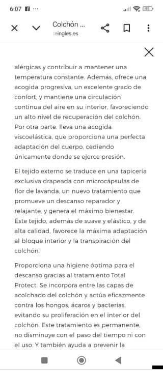 150x190 NUEVO FLEX ESENCIA VISCO EXPO COLCHON