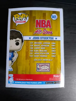 Funko Pop John Stockton #141 NBA All-Star
