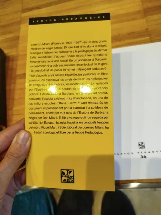 Carta a una mestra (Textos pedagògics) (Catalan...