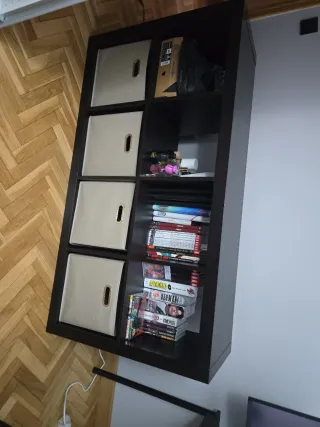 Estantería Ikea Negra