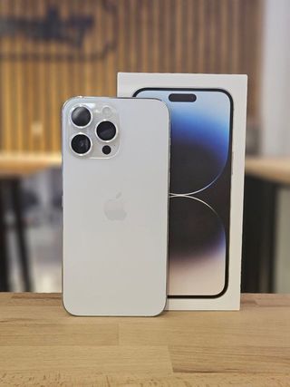 IPHONE 14 PRO MAX 512GB PLATA 100% BAT